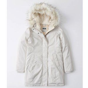 A&F ULTRA TECH PARKA Cream